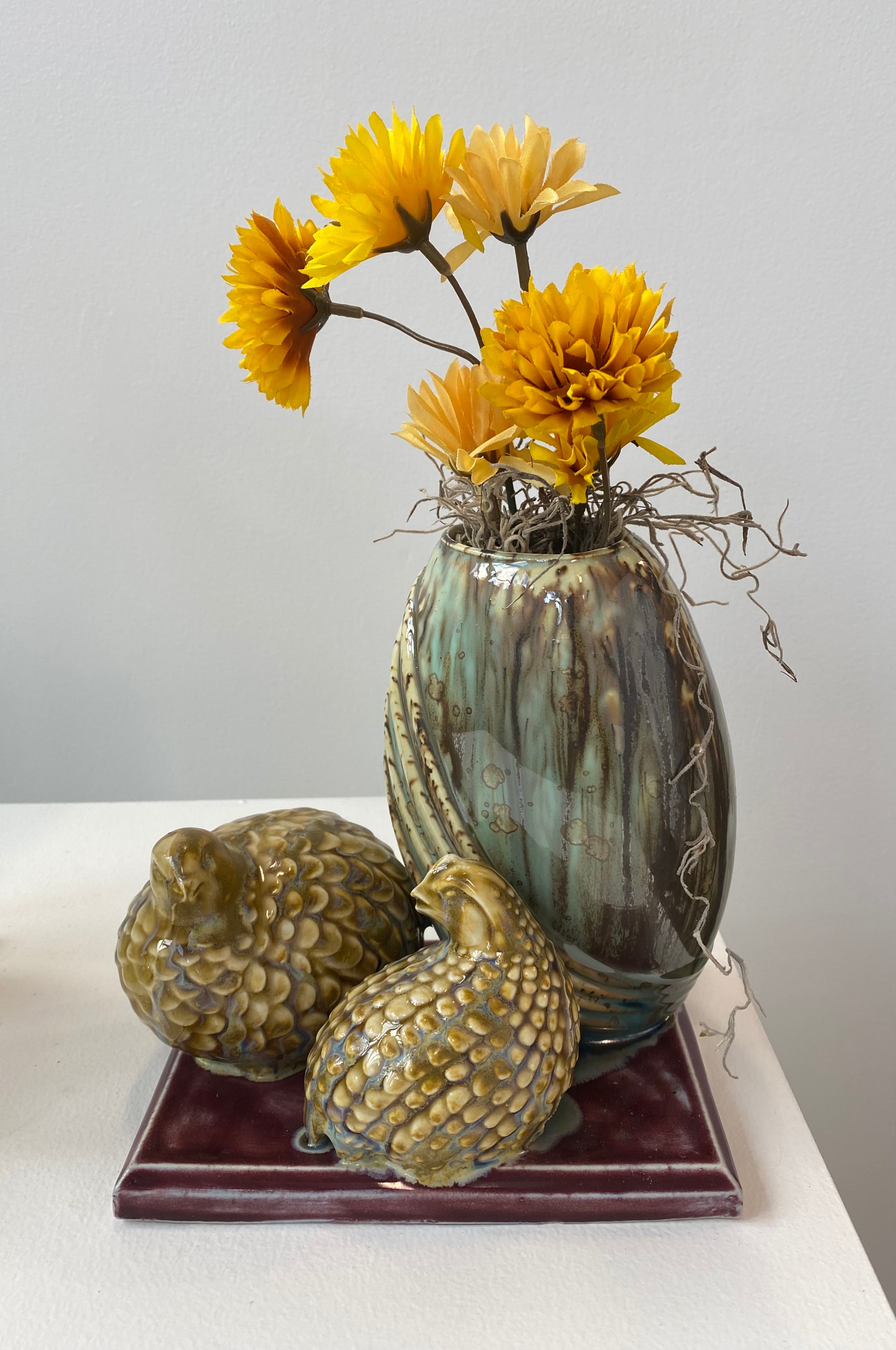 Quail Flower Vase