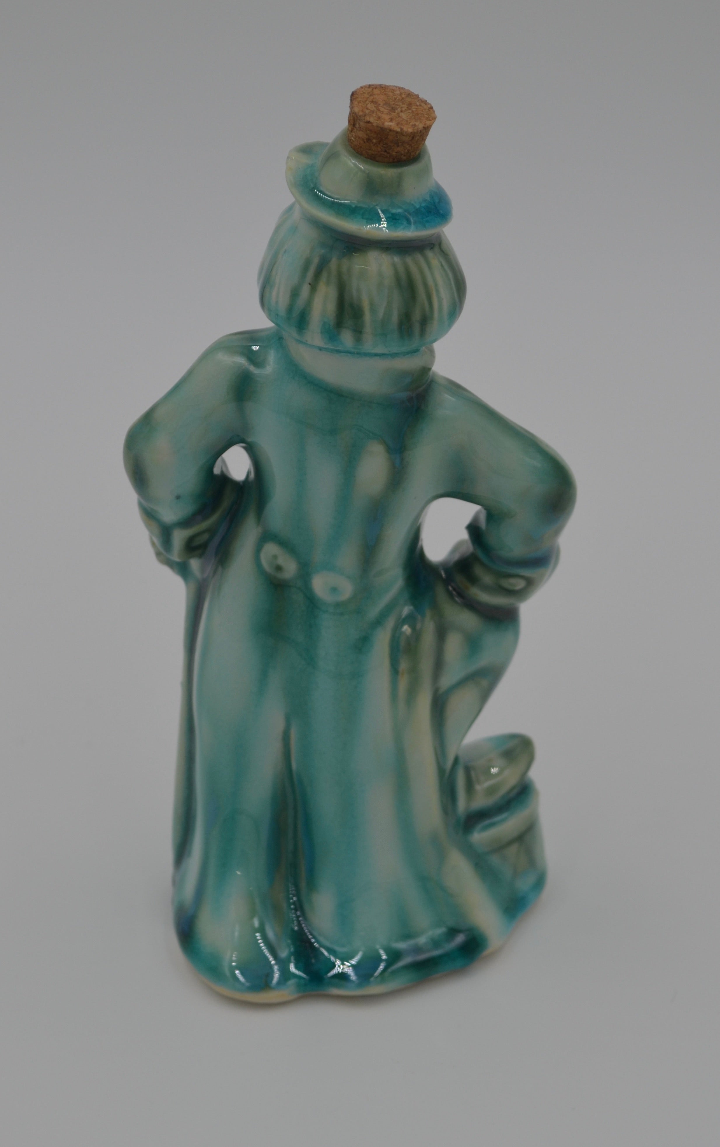 Green clown flask