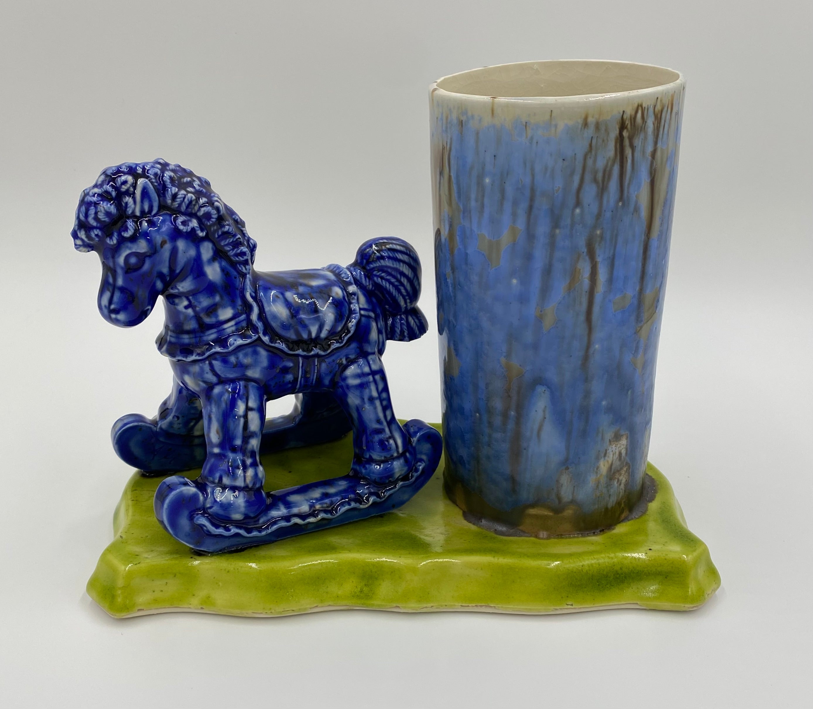 Rocking Horse Vase-scape